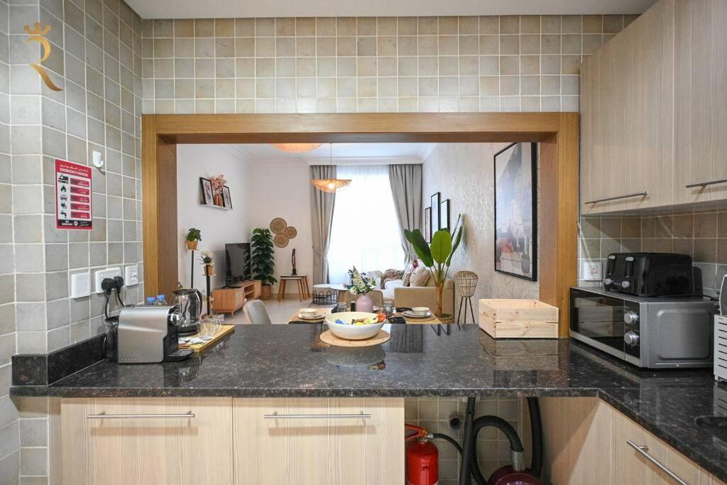 Yas Natura Bliss 1Br Apartment Abu Dhabi Eksteriør billede