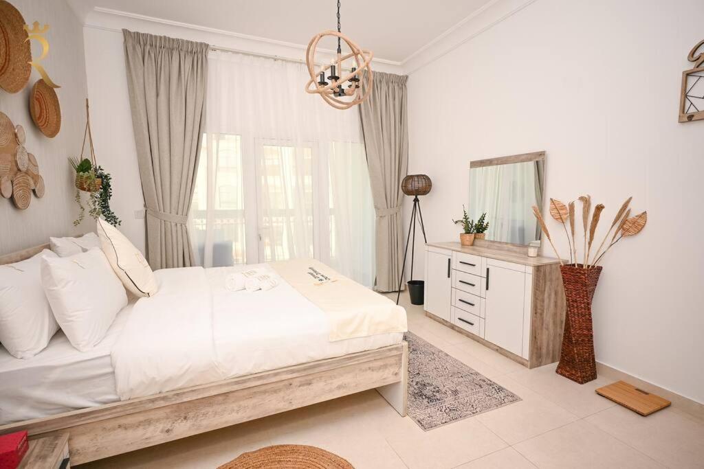 Yas Natura Bliss 1Br Apartment Abu Dhabi Eksteriør billede