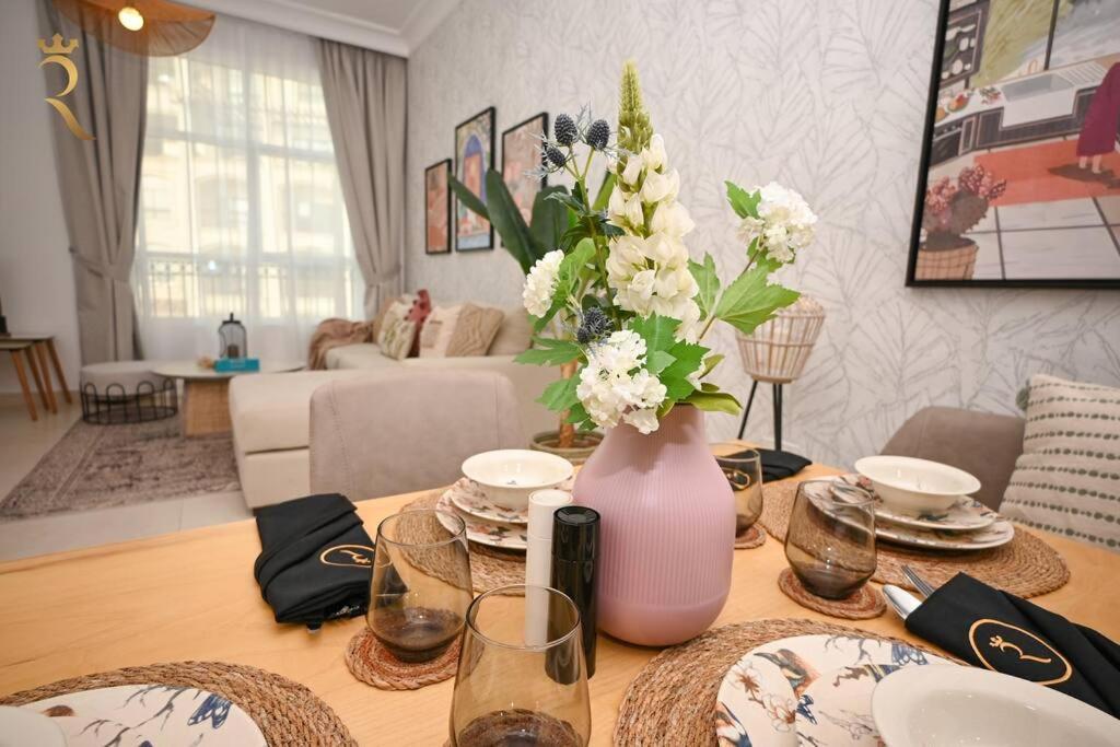 Yas Natura Bliss 1Br Apartment Abu Dhabi Eksteriør billede