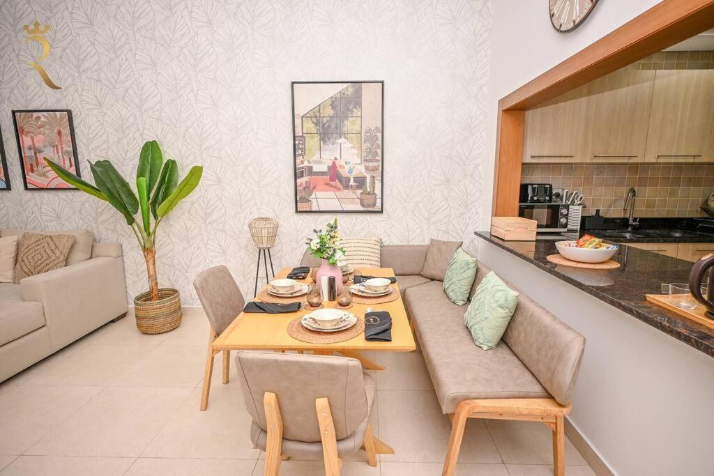 Yas Natura Bliss 1Br Apartment Abu Dhabi Eksteriør billede