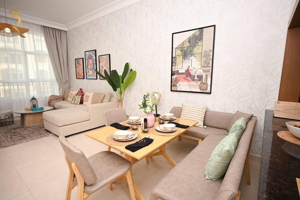 Yas Natura Bliss 1Br Apartment Abu Dhabi Eksteriør billede
