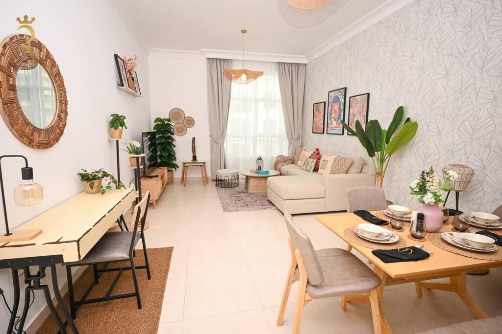 Yas Natura Bliss 1Br Apartment Abu Dhabi Eksteriør billede