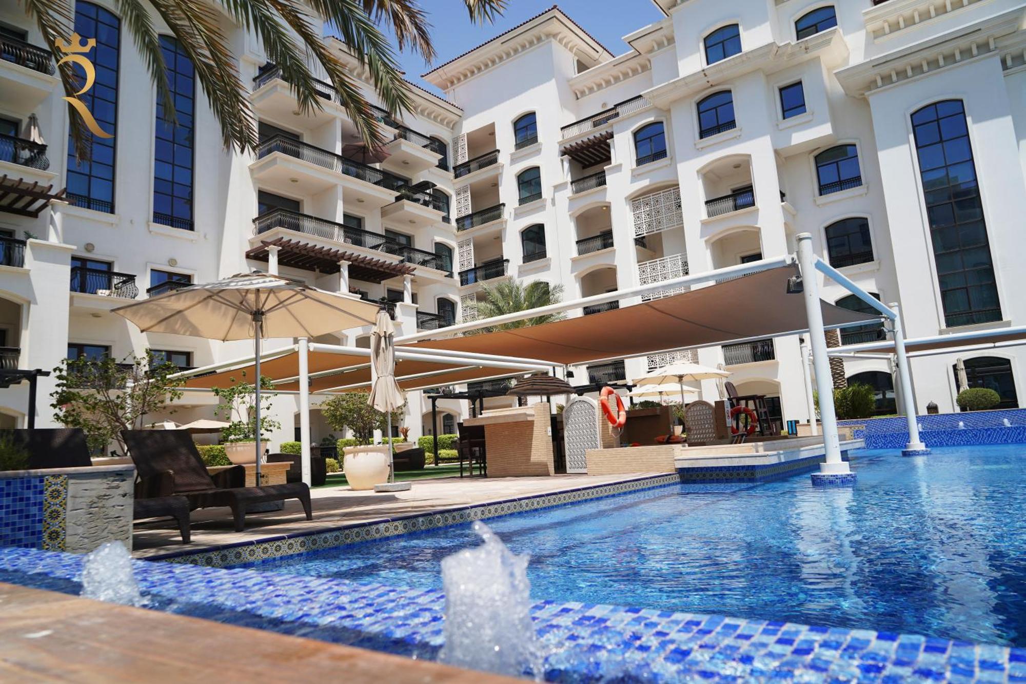 Yas Natura Bliss 1Br Apartment Abu Dhabi Eksteriør billede
