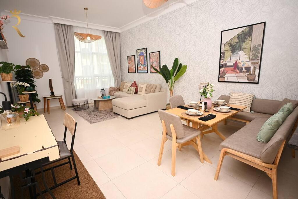 Yas Natura Bliss 1Br Apartment Abu Dhabi Eksteriør billede