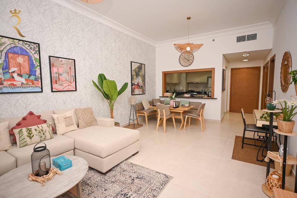 Yas Natura Bliss 1Br Apartment Abu Dhabi Eksteriør billede